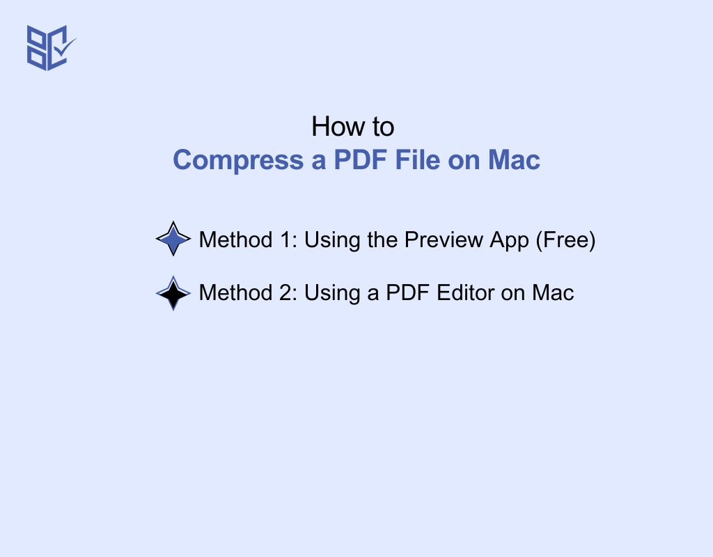 How to Compress a PDF File on Mac